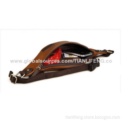 Outdoor Sports Waist Bags, Full Grain Leather, Western Cowboy, Cool